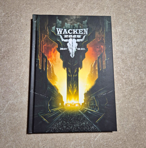 Wacken open air 2025 - open, notizbuch