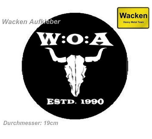 Ortsschild wacken o a - wacken,, w