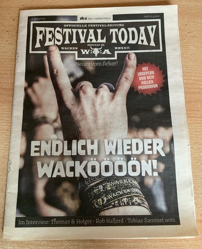 Zeitung wacken festival - wacken,