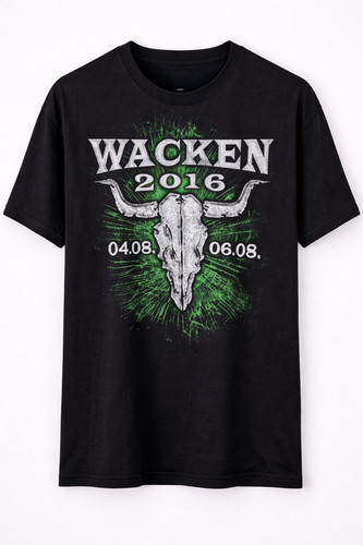 Wacken 2016 festival - wacken, t-shirt