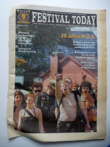 Wacken woa zeitschrift - woa, shz