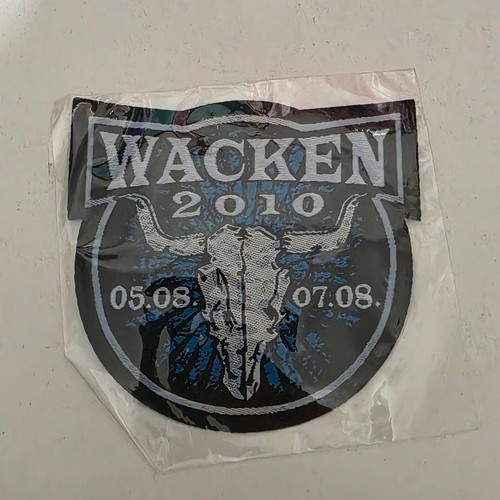 Aufnäher patch wacken 2010 - patch,