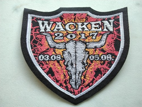 Wacken patch original - wacken, 2017