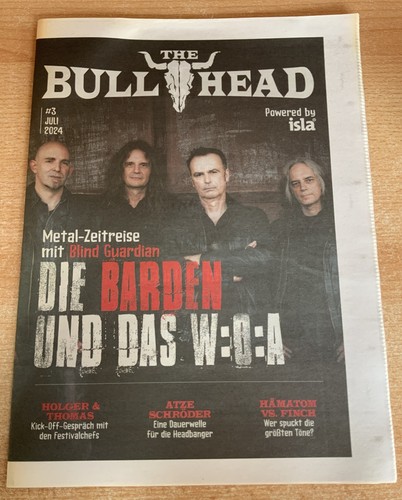Zeitung vom wacken festival - zeitung,