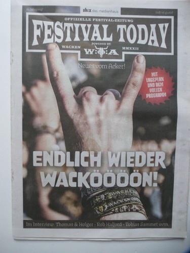 Wacken woa zeitschrift - woa,