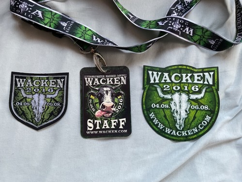 Wacken 2016 schlüsselband mit - 2016,
