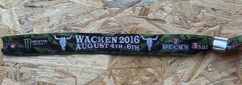 Wacken 2016 bändchen band - bändchen,