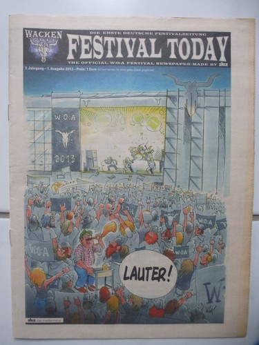 Wacken woa zeitschrift shz - wacken,