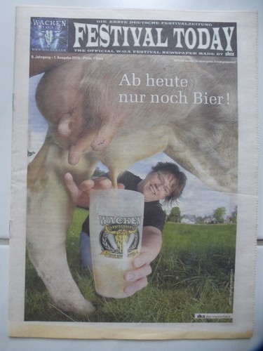 Wacken woa zeitschrift - wacken, shz